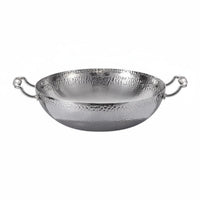 Hammered Stainless Steel Hot Pot Thickened Body Broth Pot Commercial Grade for Hotels, Restaurants, Hotel, Restaurant