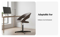 Upholstered Swivel Chair Minimalist Design Upholstered Pedestal Chair