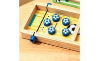 Two-Player Sling Puck Board Game Interactive Sling Puck Game Fast-Paced Board with Elastic Cords Smooth for Playrooms