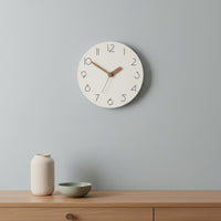 Silent Crystal Wall Clock Non-Ticking Modern Minimalist Clock 3D Engraved Numerals Nordic Design Timepiece for Office