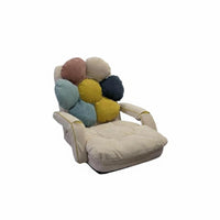 Adjustable children'ss' Floor Lounger Cute Design Transformable Lounger Sofa Soft and Comfy Foldable for Young Children