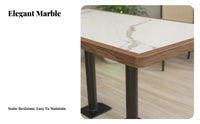 Woven Booth and Chair Set Southeast Asian Design Professional-Grade Furniture Padded Seat Safeguarding Floor Glides
