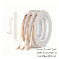 EMI Shielding Copper Foil Tape with Conductive Adhesive Flexible Copper Tape with Conductive Adhesive Grounding Solderable for Hobbyists