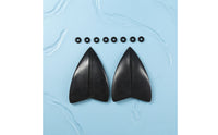 Tapered Kiteboard Tail Fin Streamlined Kiteboard Fin Lightweight Detachable for Kiteboarders