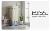 adaptable Panel Wardrobe particle-resistantresistant Household Storage Partitiindividuald Design