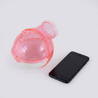 Spherical Hamster Sand Bath and External Hamster Bath, Sand Bath for Syrian Hamster, Acrylic and Wire Cage Compatible