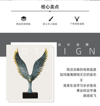 Eagle Spread Wings Resin Figurine for TV Cabinet Decor