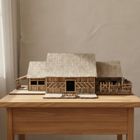 DIY Model House Finished Product Handmade House Model Educational for Students