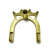 Screw-On Design High Fork Billiard Bridge Pool Cue Bridge Head Billiards Accessory for Game Room