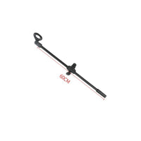 Mic Stand Pole Vocal Microphones Pole Stable Alloy Construction Adjustable Mic Arm for Stage, Live Broadcasting