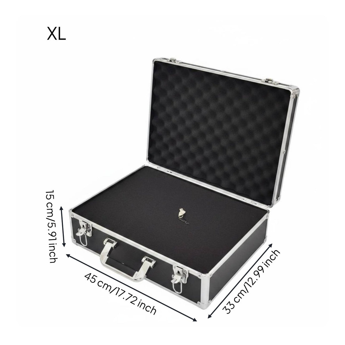 Aluminum Tool Case Shielding Aluminum Briefcase Sturdy