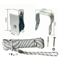 Ladder Accessory Kit Looped End Home Hardware Metal