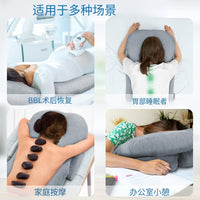 工厂现货美容院趴枕脸垫眼部抱枕护理趴睡家用按摩面部腹部睡眠