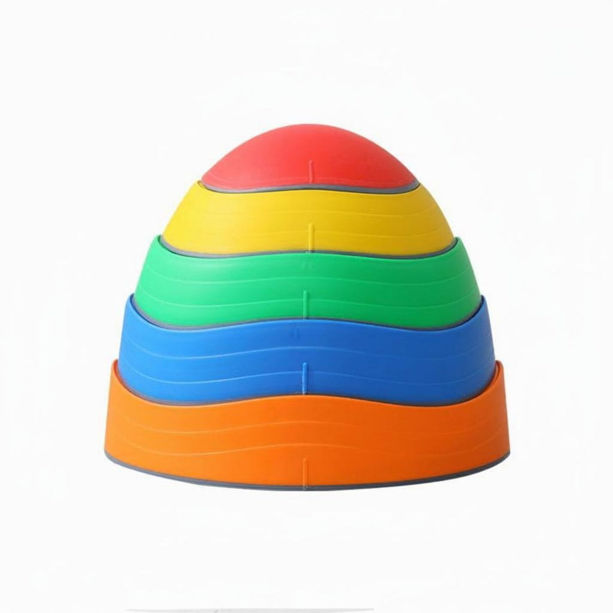 5 Pieces Non-Slip Kids Stepping Stones Colorful Balance Balance Stones Long-Lasting Obstacle Course Equipment for Toddlers