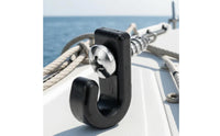 Long-Lasting ABS Material Kayak J-Hook High Wear Resistance Boat Deck Tie-down Hook Kayak Rigging Kit Multi-Purpose for Kayaking, Canoeing, Camping
