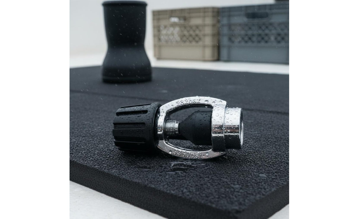 DIN to Yoke Adapter 3300 PSI First Stage Regulator Adapter EN250 Certified Scuba Tank Valve Converter for Travel