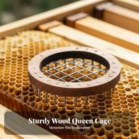 Push-Pin Design Queen Enclosure Lightweight Queen Bee Pin Enclosure Easy to Use Stainless Steel for Beekeepers