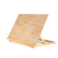 Desktop Easel Tabletop Easel Sketching Board Art Easel Adjustable Angle Wood Material Foldable Stand Suitable for Professional Artists Home Studios Creative Workspaces