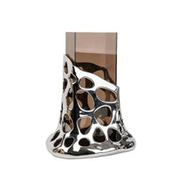 Acrylic Vase Sculptural Decorative Vase Modern Flower Holder for Interior Designers, Decorators, Floral Arrangement, Living Room, Centerpiece