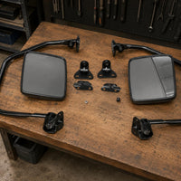 Long Arm Side Mirror Reflective Auto Part without Memory