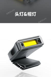 钓鱼专用头灯钓鱼灯夜钓灯感应超长续航夹帽灯强光超亮帽夹头戴式