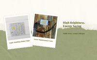 High-brightness outdoor SMD LED chip