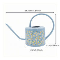 Long Spout Watering Can Wide Opening Plant Waterer Easy to Pour for Indoors