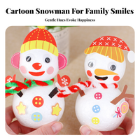 Holiday Snowman Craft Kit, DIY Christmas Decoration