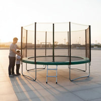 Enclosure Net Trampoline Easy to Bounce Large Outdoor Trampoline