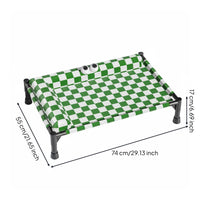 Dog Bed with Supportive Side Removable Cover Sleeping Platform Padded