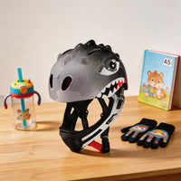 Full Face Child Helmet Lightweight Child's Full Face Helmet Impact Resistant Secure Headgear for Skating