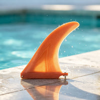 Single Fin Textured surfboards Fin with Screw Molded Screws for Longboarding