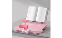 Desk Posture Assistant with Chin Rest Ergonomic Clamp-on Posture Assistant Height-Adjustable Writing Pad Board with Reading for Young Users, Homework