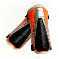Ventilated Impact-Absorbing Shin Guards Breathable EVA Cushioning Soccer Shin Guards Long-Lasting Shielding Sports Gear