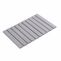 Folding Diatomite Mat Natural Material Quick Dry Shower Rug Space-Saving