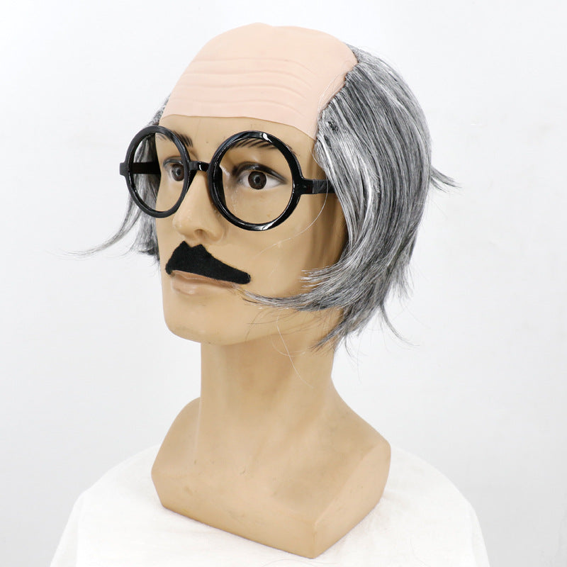 Gray White / Short Bald