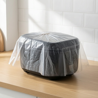 Disposable Dust Covers for Rice Cookers and Small Appliances, Transparent Plastic Protective Bags