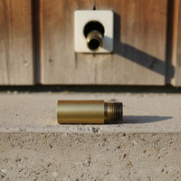 Faucet Cylindrical Metal Tube Extender Sleek