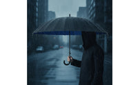 Windproof Umbrella with 24 Ribs Automatic Double-Layer Umbrella Strong Sturdy for Daily Commute, Travel