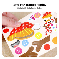 Holiday Snowman Craft Kit, DIY Christmas Decoration