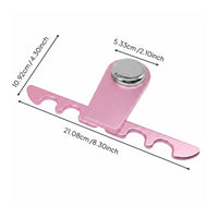 4-Cue Claw Holder for Billiard Tabler Easy to Install Portable Cue Holder Travel Friendly Sports Accessory for Game Room
