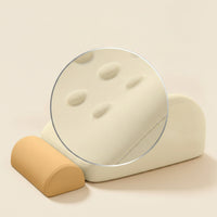 2 Pieces Reclining Wedge Pillow Set Contoured for Reading