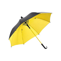 Large Reinforced Rain Umbrella for Three People with Long Handle, Golf Umbrella, Waterproof Cover, Car Storage