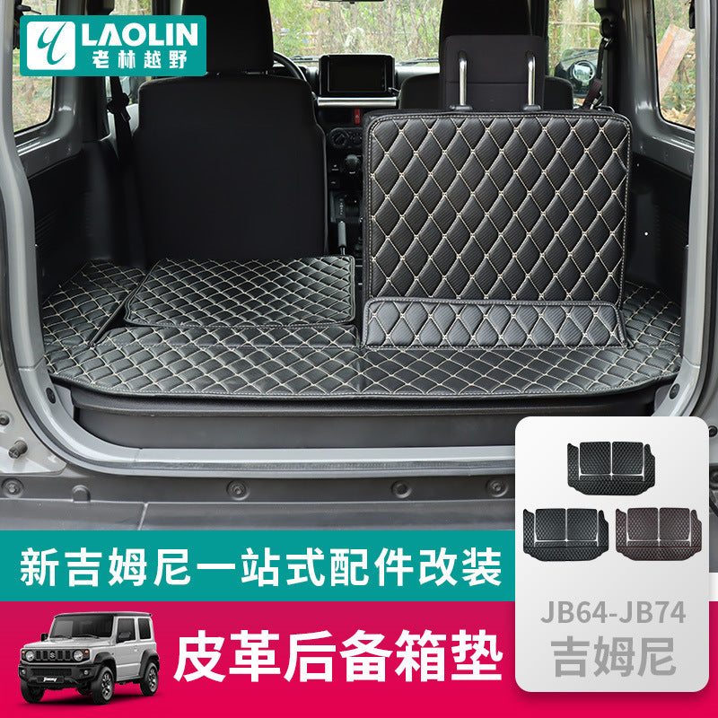 Leather Trunk Mat for Suzuki Jimny JB74 (2019-2026)