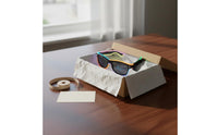 LED Glasses Sound Activated Glasses Luminous Wire Sunglasses for Ravers, Nightclubs, Festivals, Concerts