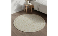 Round Meditation Rug Retro Style Round Floor Cushion Easy to Clean Meditation Floor Seat for Meditators