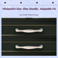 Zinc alloy drawer handle
