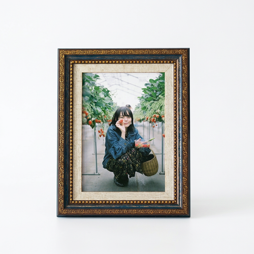 Vintage Picture Frame, Antique Photo Frame, Resin Embossed Floral, Decorative Re #variant:5 inch (8.9*12.8cm)