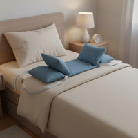 Anti Side Sleeping Pillow With Fixing Strap Head Breathable