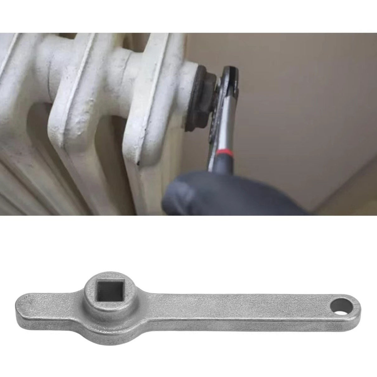 304 Stainless Steel Radiator Air Vent Wrench, Maintenance Tool